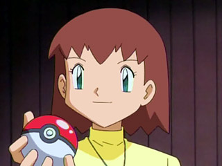 Мэгуми (Megumi)/ Джанет (Janet) (Кадр из эпизода Pokemon Kontesuto! Agehanto no Karei-naru Batoru! (AG13))