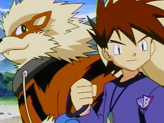 Окидо Сигэру (Ookido Shigeru)\Гари Оук (Gary Oak) (кадр из эпизода Extreme Pokemon! (MQ19))