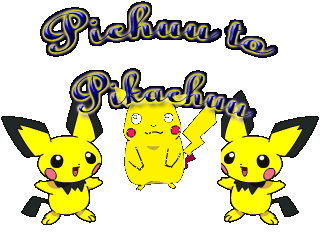 Pichuu to Pikachuu